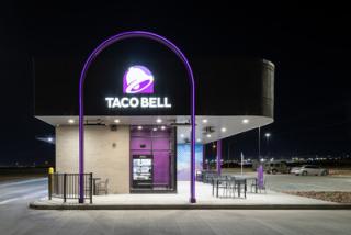 Taco Bell’s digital-forward Go Mobile format has no indoor dining space. 